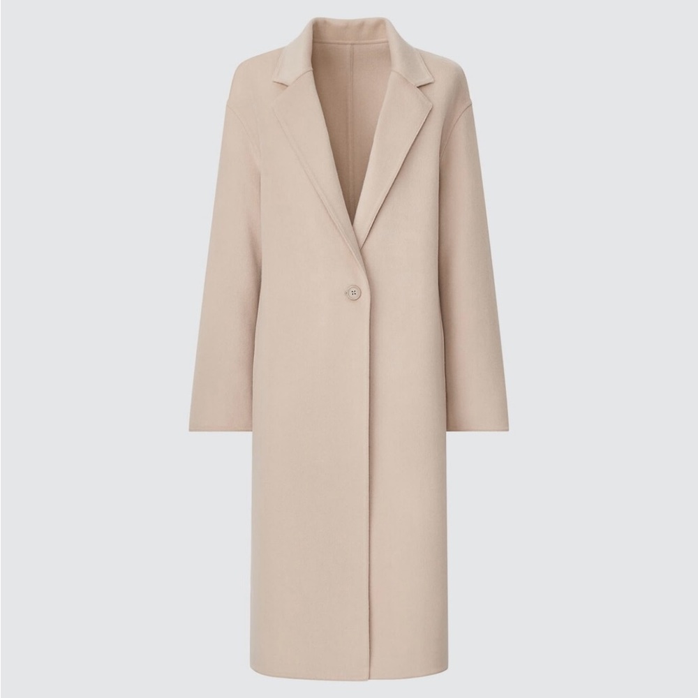 Uniqlo Double Face Chester Long Coat